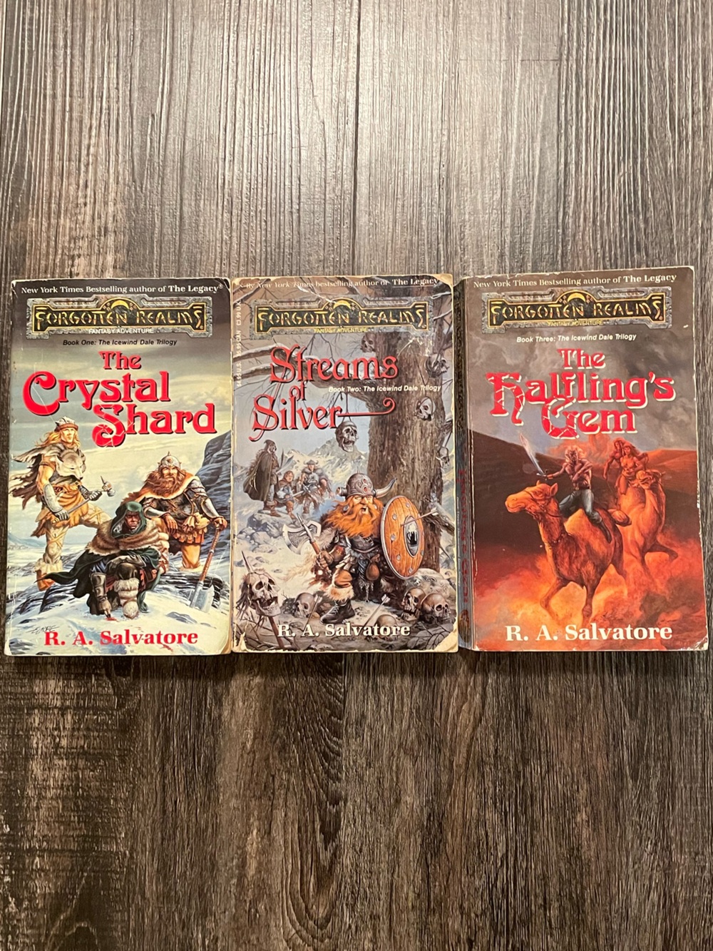 Forgotten Realms Icewind Dale Trilogy by RA Salvatore